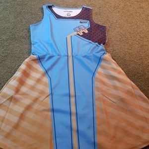 Symmetra overwatch casual cosplay dress